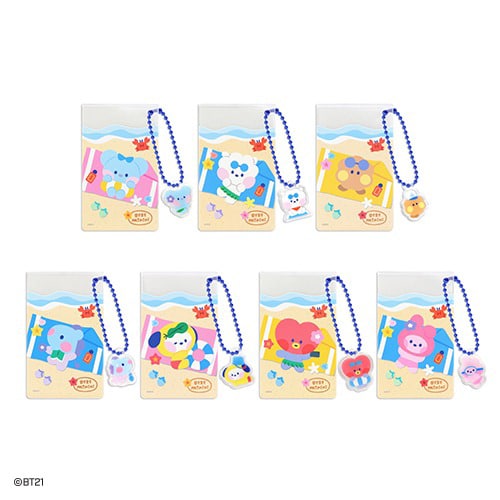 bt21-card-holder-summer-sky bt21-card-holder-summer-sky