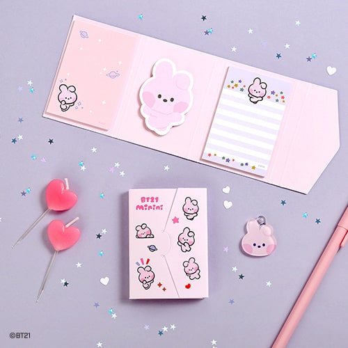 official-bt21-sticky-memo-pad