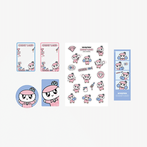 seventeen-bongbongee-deco-kit seventeen-bongbongee-deco-kit