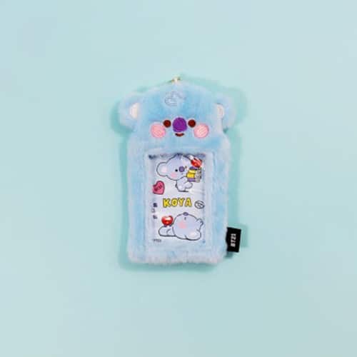 line-friends-bt21-photo-card-keyring line-friends-bt21-photo-card-keyring