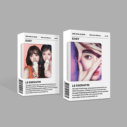 le-sserafim-3rd-mini-album-easy-weverse-albums-ver