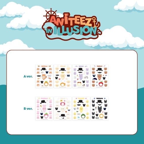 aniteez-in-illusion-official-md-clear-sticker-acrylic aniteez-in-illusion-official-md-clear-sticker-acrylic