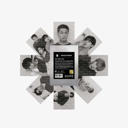 bts-monochrome-mini-photo-card