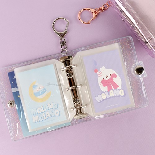 molang-3-hole-keyring-photocard-album-random molang-3-hole-keyring-photocard-album-random