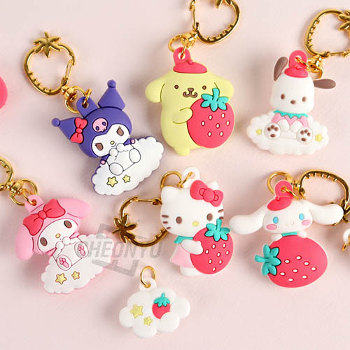 sanrio-sweet-berry-charm-keyring sanrio-sweet-berry-charm-keyring