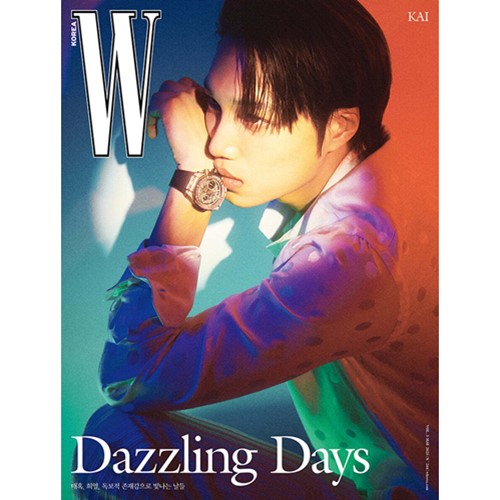 w-korea-volume-a-type-2025-may-cover-exo-kai