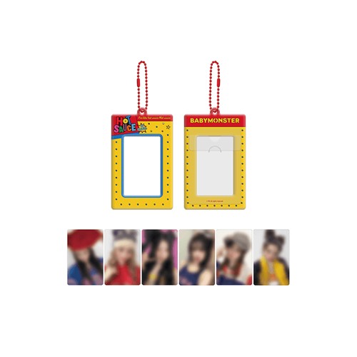 babymonster-hot-sauce-pvc-photocard-holder