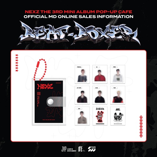 nexz-the-3rd-mini-album-beat-boxer-pop-up-cafe-md-1-ttibu-sticker-set