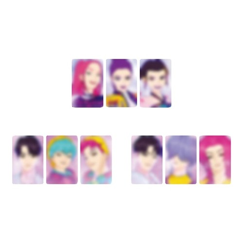 kpop-demon-hunters-official-pop-up-store-official-md-04-lenticular-photocard-set