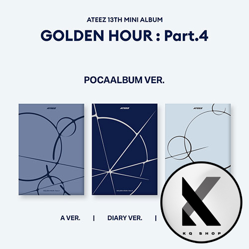 kq-shop-pob-ateez-13th-mini-album-dolden-hour-part-4-pocaalbum-ver-set