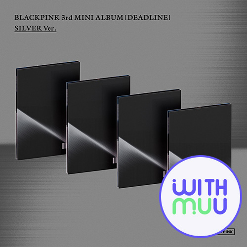 withmuu-pob-blackpink-3rd-mini-album-deadline-silver-ver-set