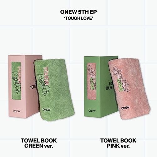shinee-onew-5th-mini-album-tough-love-towel-book-ver