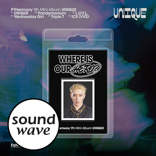 [SOUNDWAVE POB] P1Harmony - 9th Mini Album [UNIQUE] (FaNCy Ver.)