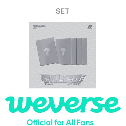 [WEVERSE POB] PLAVE - 4th Mini Album [Caligo Pt.2] (POCAALBUM Ver.) (Set)