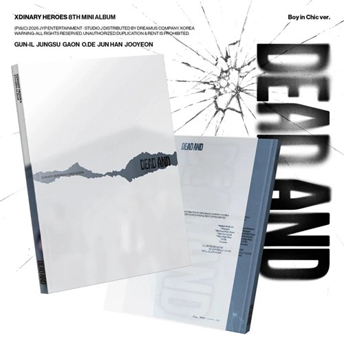 xdinary-heroes-8th-mini-album-dead-and-photobook-ver xdinary-heroes-8th-mini-album-dead-and-photobook-ver